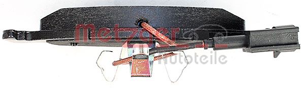 METZGER 1170202 Bremsbelagsatz, Scheibenbremse